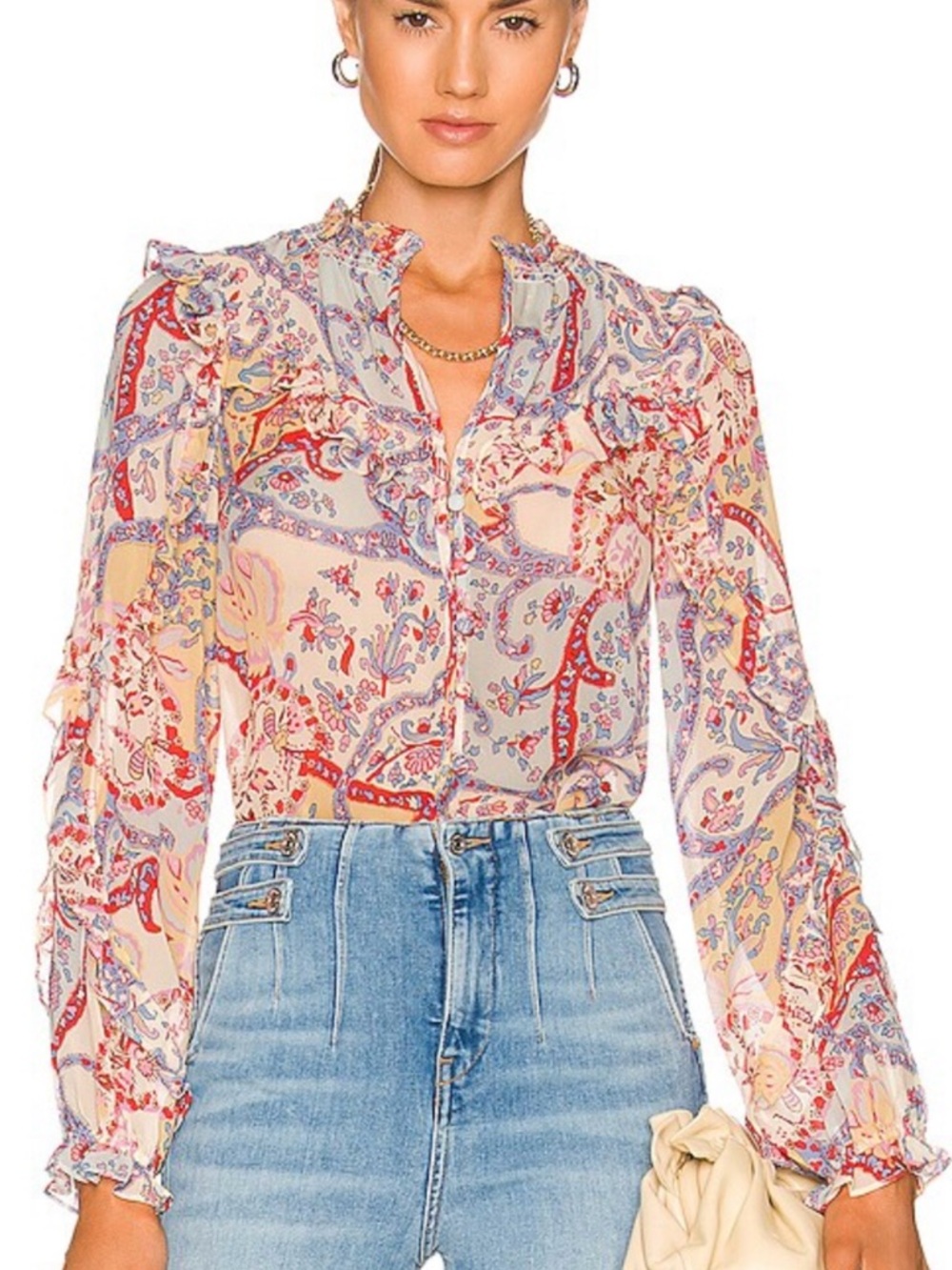 Veronica Beard Andri Blouse